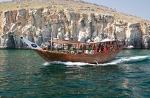 Musandam Khasab Full day dhow cruise with Lunch 