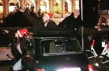 Rome Ancient tour by Night in Mini Vintage Cabriolet with drink