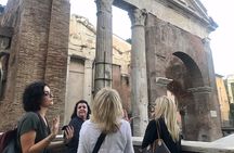 Rome: Night Sightseeing & Food Tour to Jewish Ghetto and Campo De'Fiori