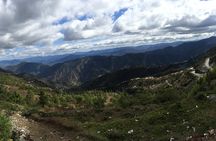 Hike in pristine Forest, a view from above Atitlan
