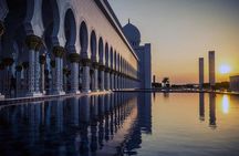 Private Abu Dhabi Sheikh zayed mosque with Louver Museum & Emirates Place Tea