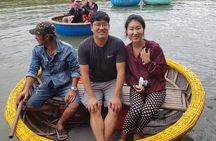 Guided Tour to Coconut Village,Basket Boat ride,Hoi An Walking Tour,Night Market