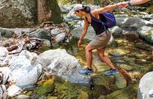 River Trekking to the Waterfall in Andros