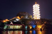 Guilin Four lakes night cruise with the English speaking driver from Guilin hotel