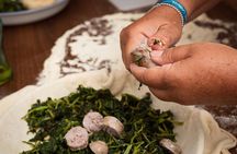 Local market visit and private cooking class at a Cesarina's home in Perugia
