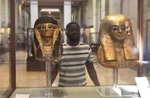 Full - Day Tour to Giza Pyramids , Cairo Museum & Bazaar Includes Lunch 