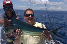 Sport fishing at El Coco in Guanacaste inshore half-day tour in the Pacific side