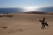 Sandboarding guided experience from Agadir