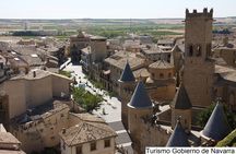 Royal Palace of Olite and Ujue from Pamplona