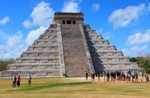 Archeological Mayan Chichen Itza classic from Playa del Carmen