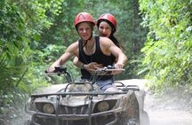  Combo Zipline, Shared Atv's & Cenote from Playa del carmen