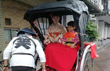 Exiting Rickshaw ride and Kimono experience