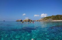 Let's go to a desert island of Kerama islands on a sea kayak 