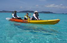 Let's go to a desert island of Kerama islands on a sea kayak 