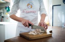 Dining experience at a local's home in Porto Cesareo with cooking demo