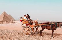 Half Day Tour to Giza pyramids by horse carriage