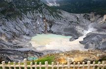 From Jakarta Airport : Mount Volcano , Hot spring , Tea Plant 