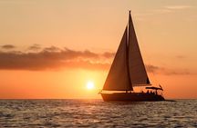 Santorini Private Sunset Sailing Tour with Dinner, Drinks &Transfer included
