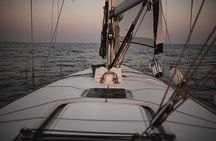 Santorini Private Sunset Sailing Tour with Dinner, Drinks &Transfer included