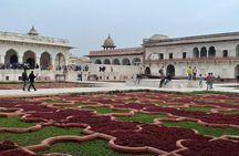 Taj Mahal,Agra Fort,Baby Taj and Methab bagh Day Trip from Delhi