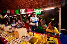 Xoximilco Party Night over Trajinera - Departure from Cancun