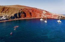 Santorini: Sea Kayaking with Light Lunch