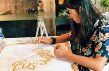 Make and Paint a Malaysian Batik Scarf in Aventura, Florida