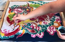 Make and Paint a Malaysian Batik Scarf in Aventura, Florida