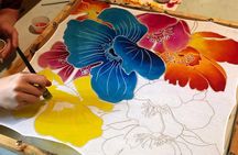 Make and Paint a Malaysian Batik Scarf in Aventura, Florida