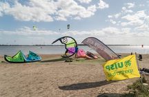 Kitesurfing and windsurfing in Sicily in the Lo Stagnone lagoon