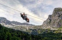 Zipline in Slovenia