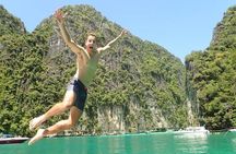 Phi Phi Island Viking Cave Monkey Beach Khai Island Tour from Phuket