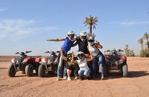 Agafay Pack: Quad, Dromedary and Dinner Show