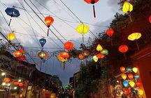 Walking Tour Hoi An city & Sampan Boat Ride with Colourful Lanterns,Night Market
