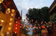Walking Tour Hoi An city & Sampan Boat Ride with Colourful Lanterns,Night Market