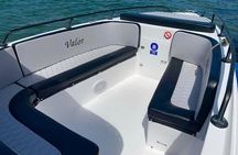 28-foot boat rental to go to Islas del Rosario (or Bahía)