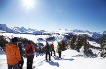 Snowshoeing on Top of the World