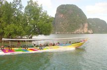 James Bond island & Phang Nga Bay tour by private long tail boat