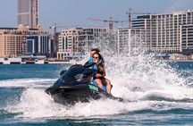 Jet Ski Ride Dubai: Burj Khalifa & Burj Al Arab with Fresh Juice