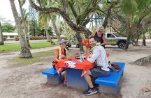 'Explore' Rarotonga Guided Bike Tour with Lunch and Swim