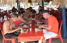 One-day tour to Playa Blanca by land Popular sector