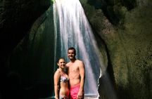 Balinese culture including tukad cepung waterfall
