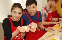 Xiao long bao, Pork thick soup, Bubble milk tea. (Taiwan Cooking Class)-B 