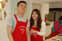Xiao long bao, Pork thick soup, Bubble milk tea. (Taiwan Cooking Class)-B 