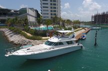 Cancun Boat Tour to Isla Mujeres on Luxury Yacht with Chef -SR55C