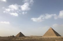 Giza Pyramids From Cairo Airport All Inclusive Private Trip 