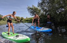 Stand-up Paddleboard SUP Safari on The River Avon For Beginners