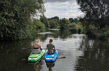 Stand-up Paddleboard SUP Safari on The River Avon For Beginners