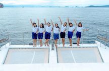 Luxury Sunset Cruise at Krabi's Coastlin with Power Catamaran