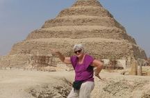 Giza pyramids, Sakkara, and Dahshour day tour
